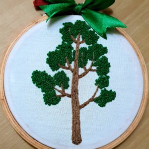 Tree Hoop Art