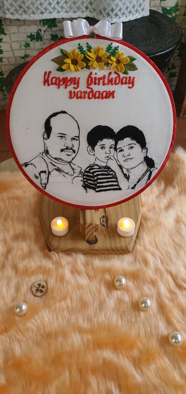 Customized 10 Inch Family Hoopart