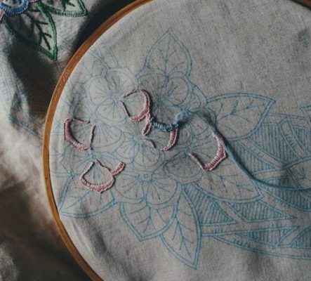 How to Put Cloth on Embroidery Hoop