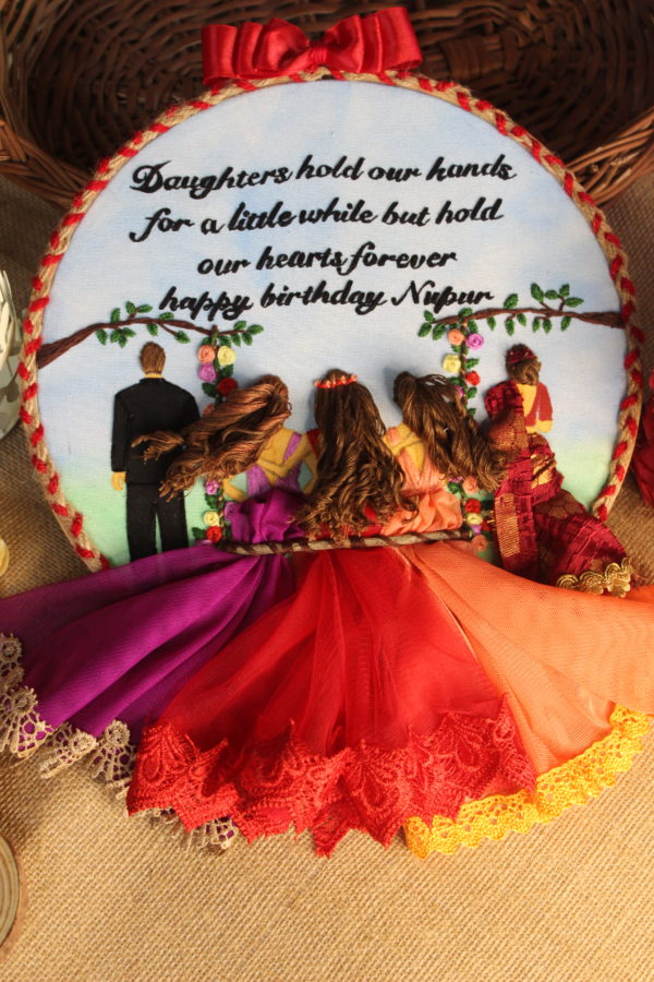 Customers Hoopart: Personalised Birthday Hoop Art