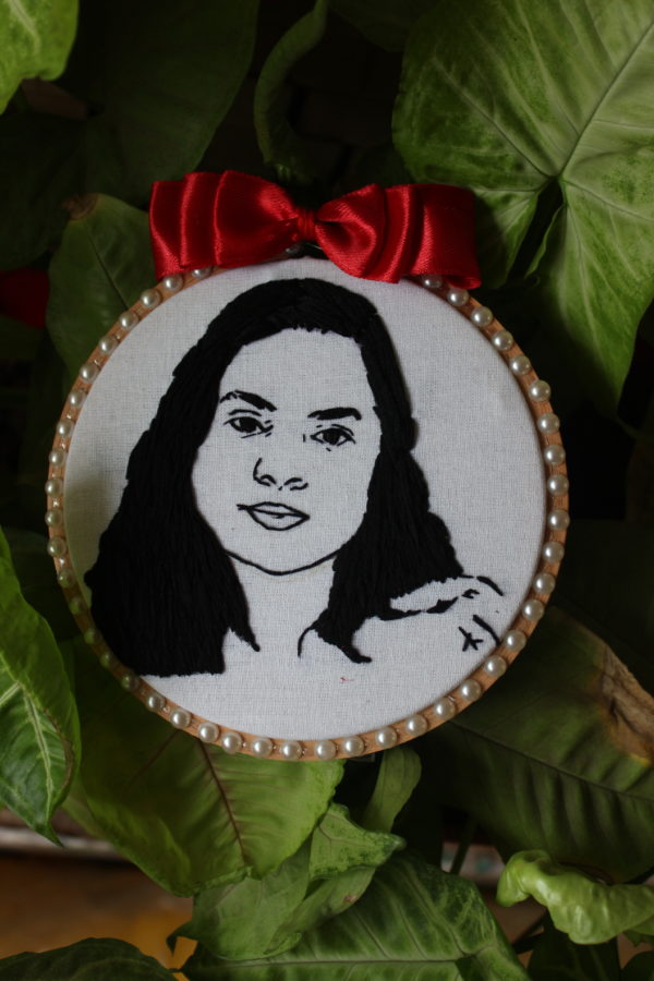 Portrait 5" Customized & Handmade Hoopart