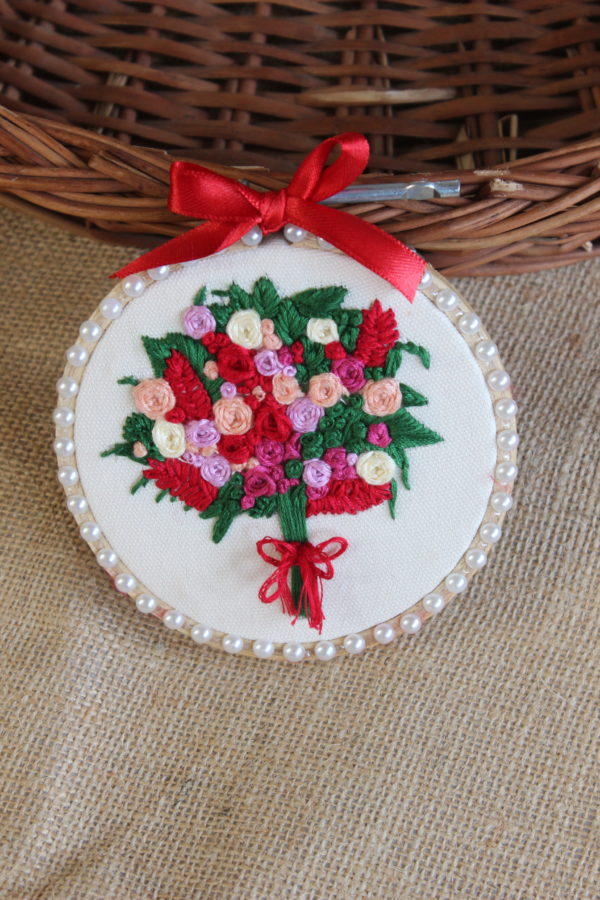 Blossom Tree Embroidered Hoop