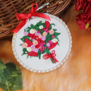 Blossom Tree Embroidered Hoop