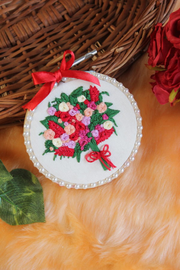 Blossom Tree Embroidered Hoop