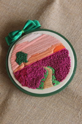 Steps to Finishing Your Embroidery Project with a Hoop