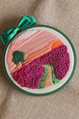 Frame Your Hoop Embroidery Projects for Display