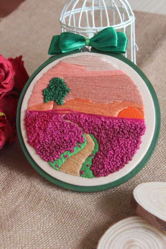 Abstract Embroideries