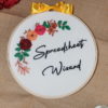 Personalised embroidery hoop art is a unique way to express yourself and bring a personal touch to your home.