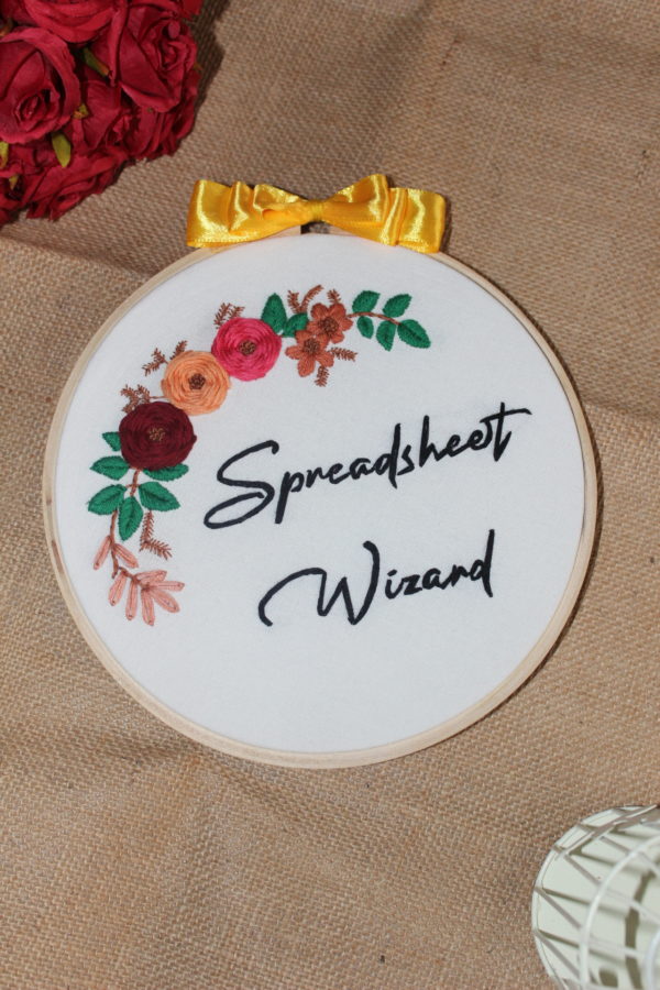 Personalised embroidery hoop art is a unique way to express yourself and bring a personal touch to your home.