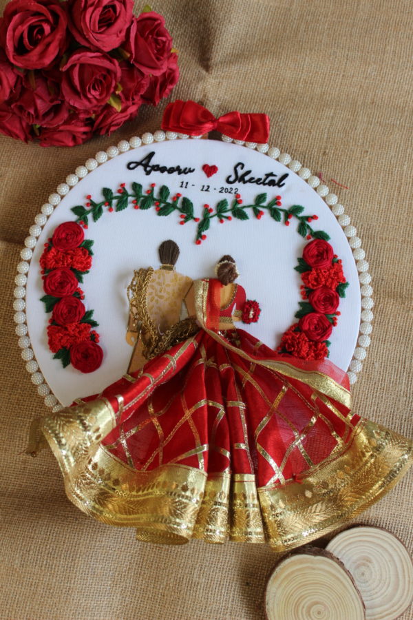 Premium Wedding Theme Hoop Art