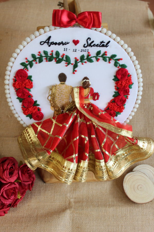 Premium Wedding Theme Hoop Art