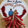 Premium Customised Wedding Hoop Art