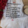 Customized Personal Message Handkerchiefs